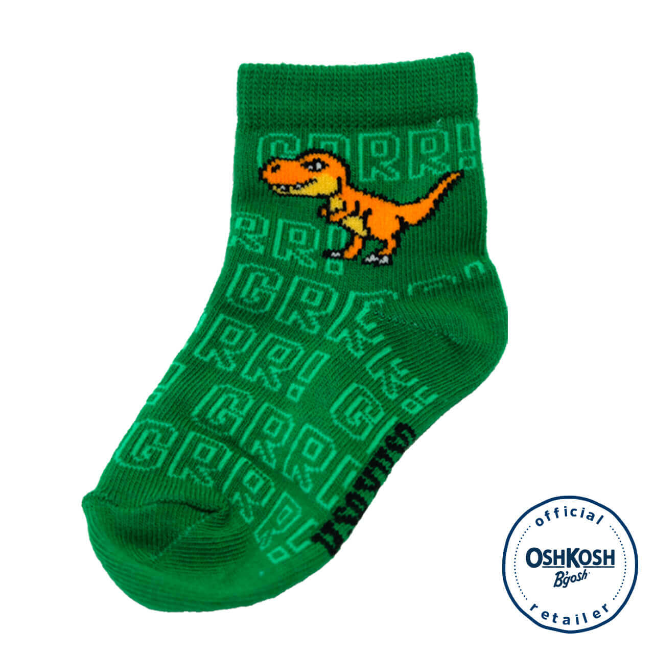 OshKosh Infant Boy Dinosaur Quarter Socks - Cinderella